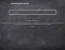 Tablet Screenshot of msomeletronica.com.br